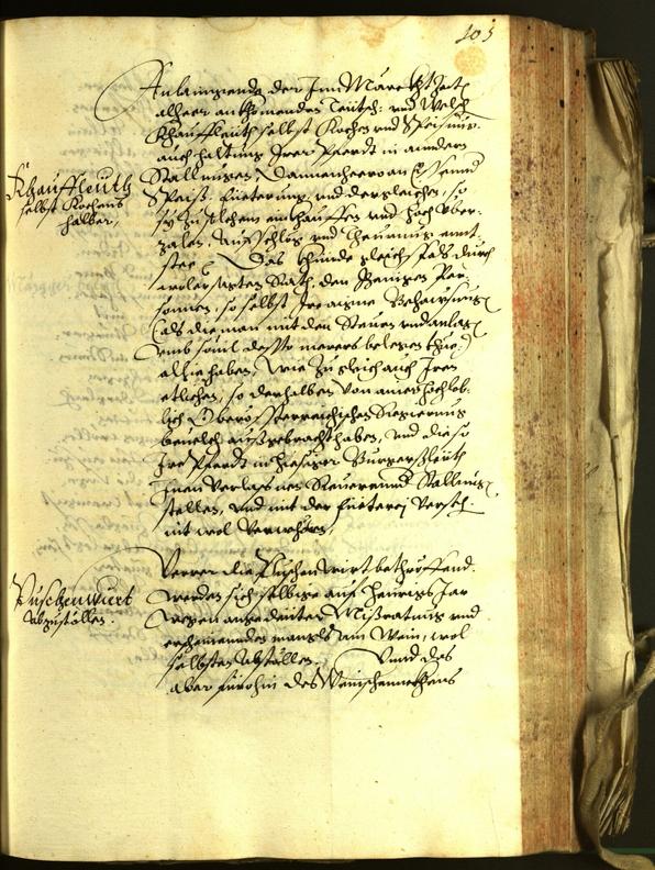 Stadtarchiv Bozen - BOhisto Ratsprotokoll 1602 