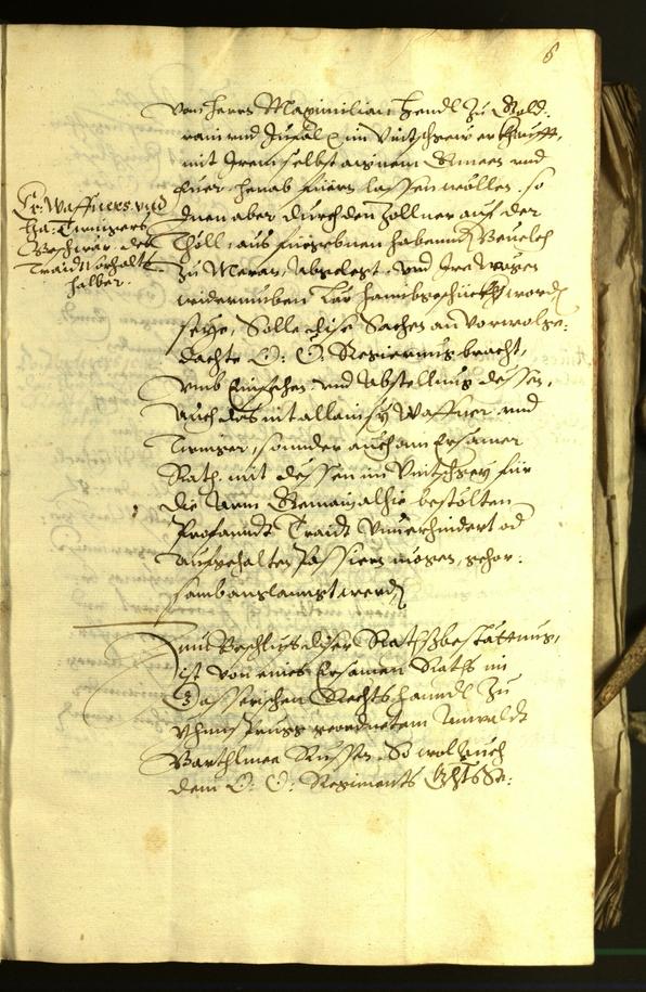 Civic Archives of Bozen-Bolzano - BOhisto Minutes of the council 1602 