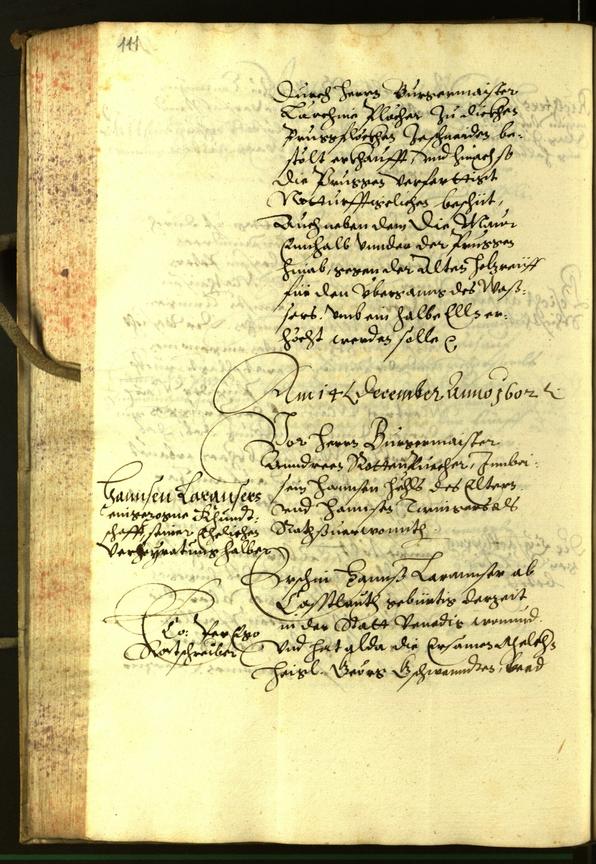 Civic Archives of Bozen-Bolzano - BOhisto Minutes of the council 1602 