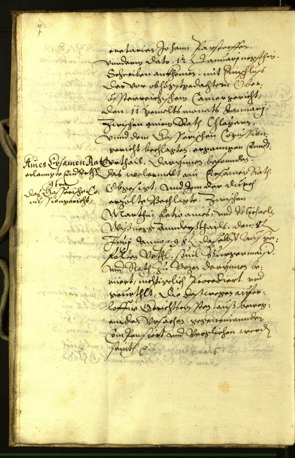 Civic Archives of Bozen-Bolzano - BOhisto Minutes of the council 1602 