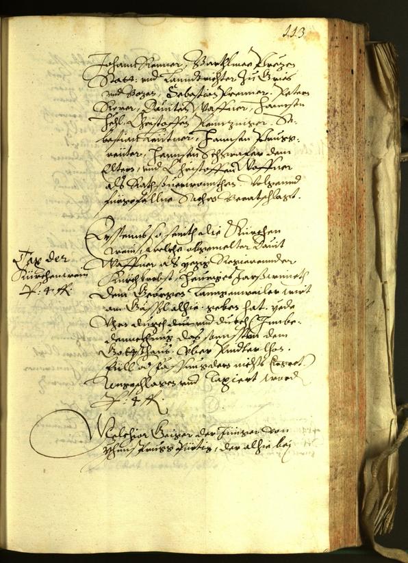 Civic Archives of Bozen-Bolzano - BOhisto Minutes of the council 1602 