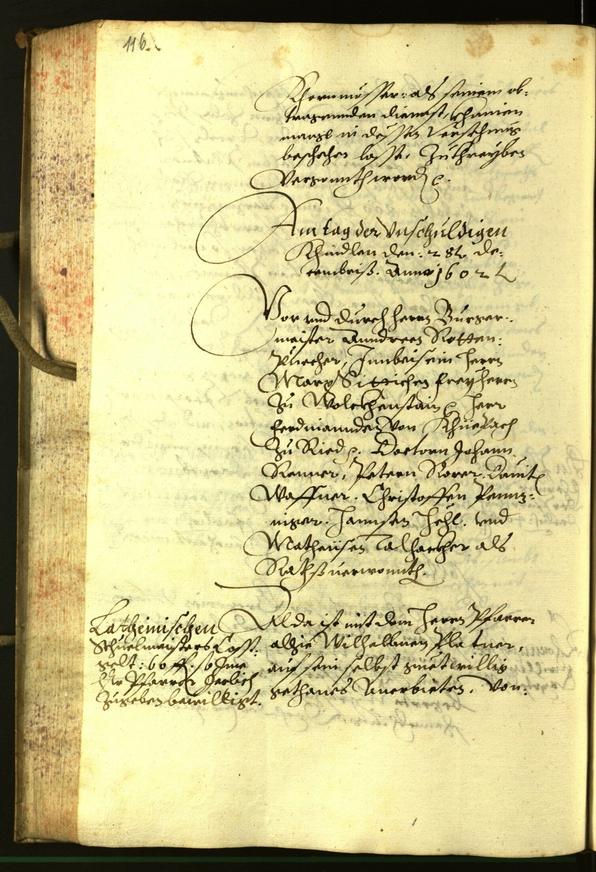 Civic Archives of Bozen-Bolzano - BOhisto Minutes of the council 1602 