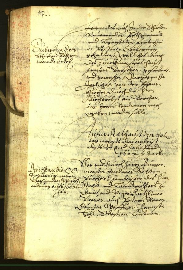 Civic Archives of Bozen-Bolzano - BOhisto Minutes of the council 1602 