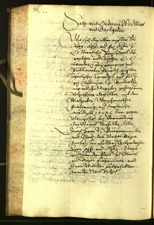 Civic Archives of Bozen-Bolzano - BOhisto Minutes of the council 1602 