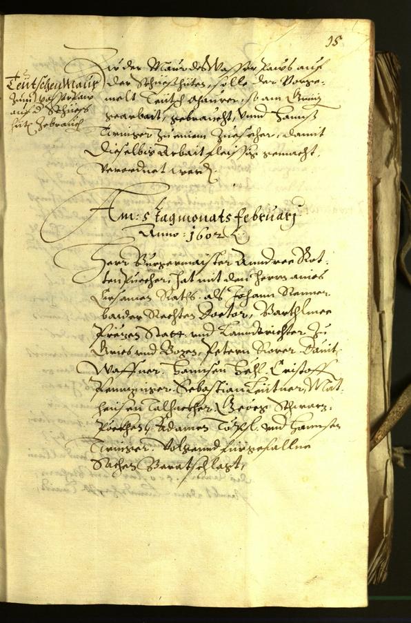 Civic Archives of Bozen-Bolzano - BOhisto Minutes of the council 1602 