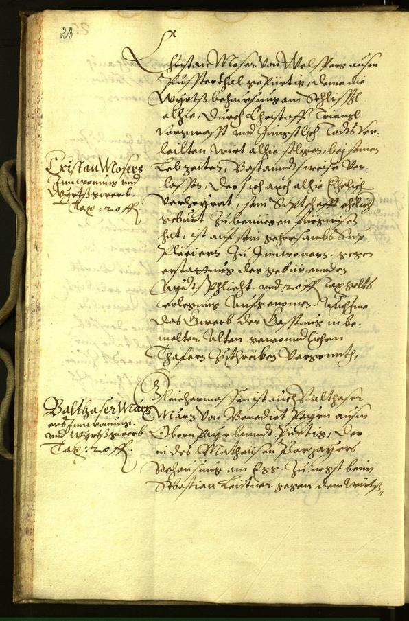 Civic Archives of Bozen-Bolzano - BOhisto Minutes of the council 1602 