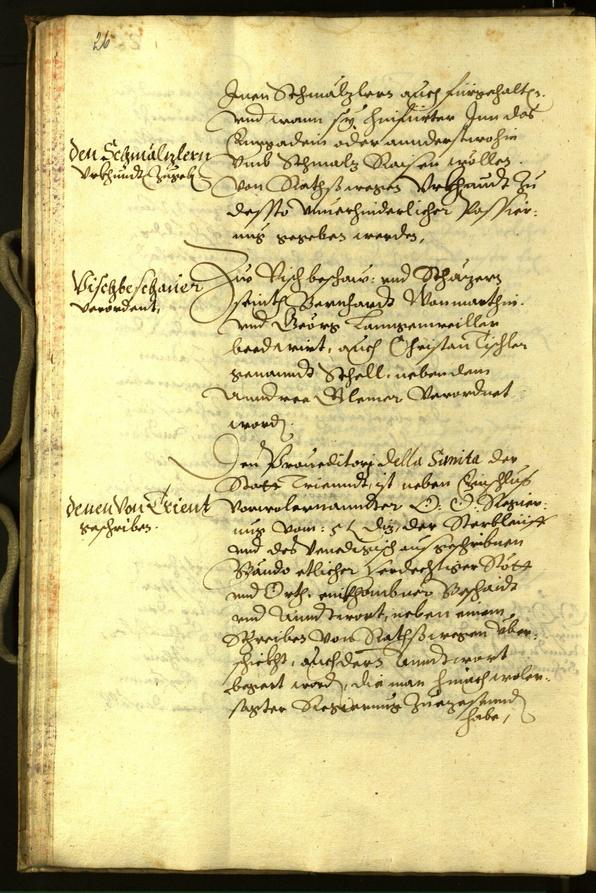 Civic Archives of Bozen-Bolzano - BOhisto Minutes of the council 1602 