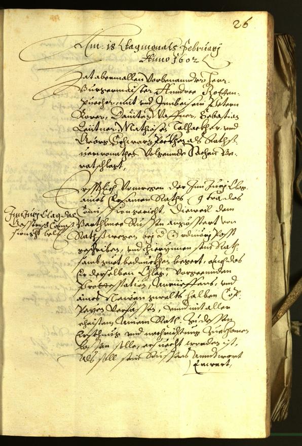 Civic Archives of Bozen-Bolzano - BOhisto Minutes of the council 1602 