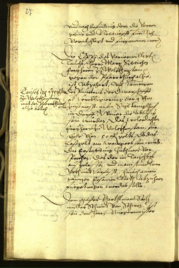 Civic Archives of Bozen-Bolzano - BOhisto Minutes of the council 1602 