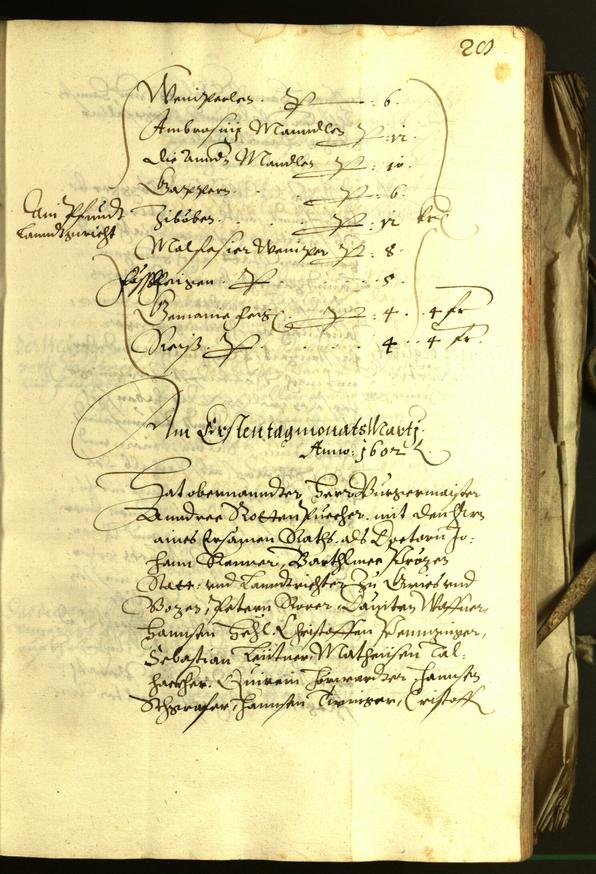 Archivio Storico della Città di Bolzano - BOhisto protocollo consiliare 1602 