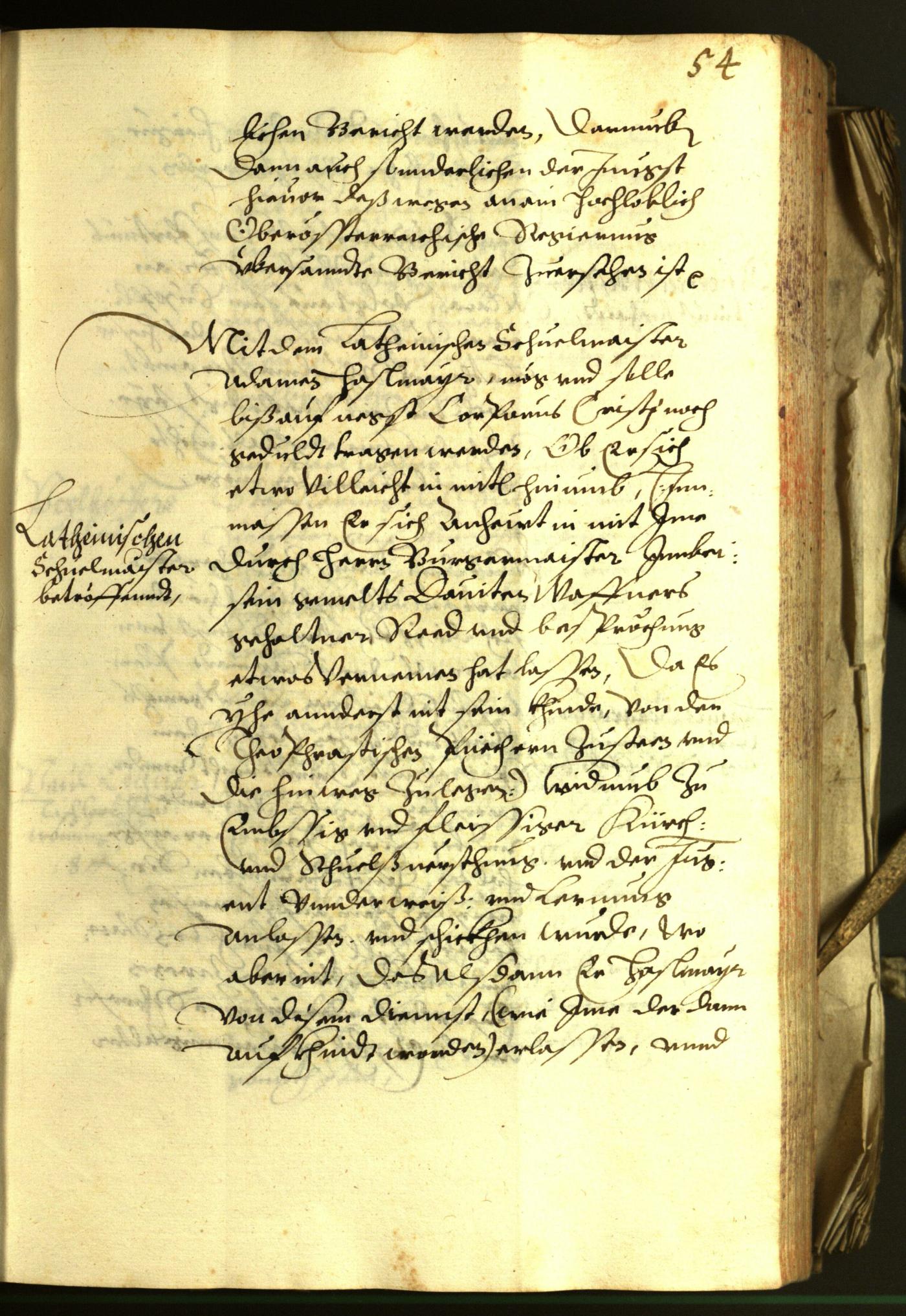 Stadtarchiv Bozen - BOhisto Ratsprotokoll 1602 