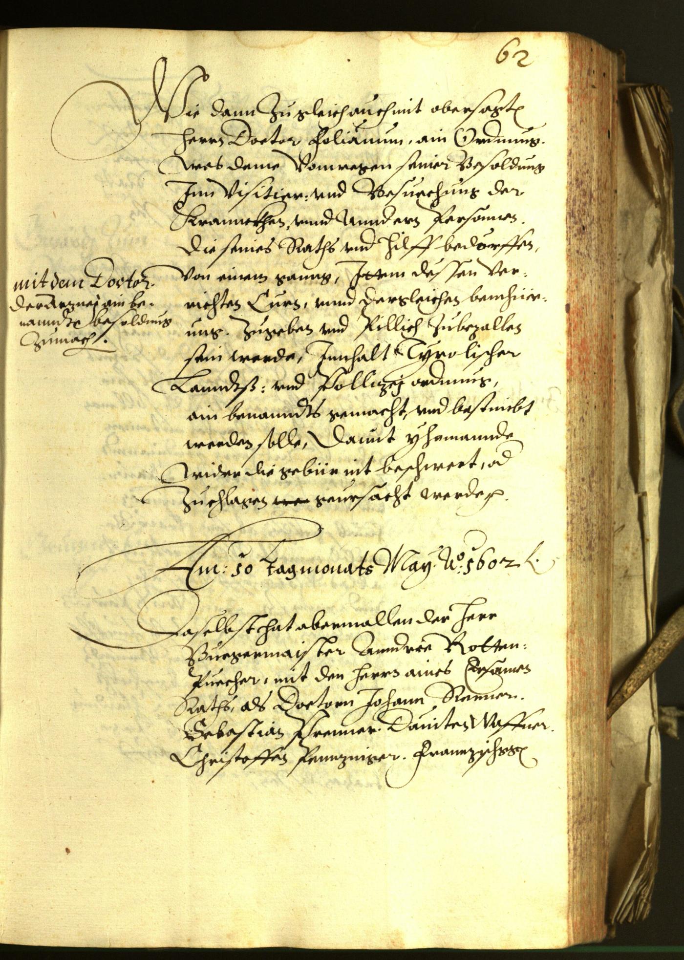 Civic Archives of Bozen-Bolzano - BOhisto Minutes of the council 1602 