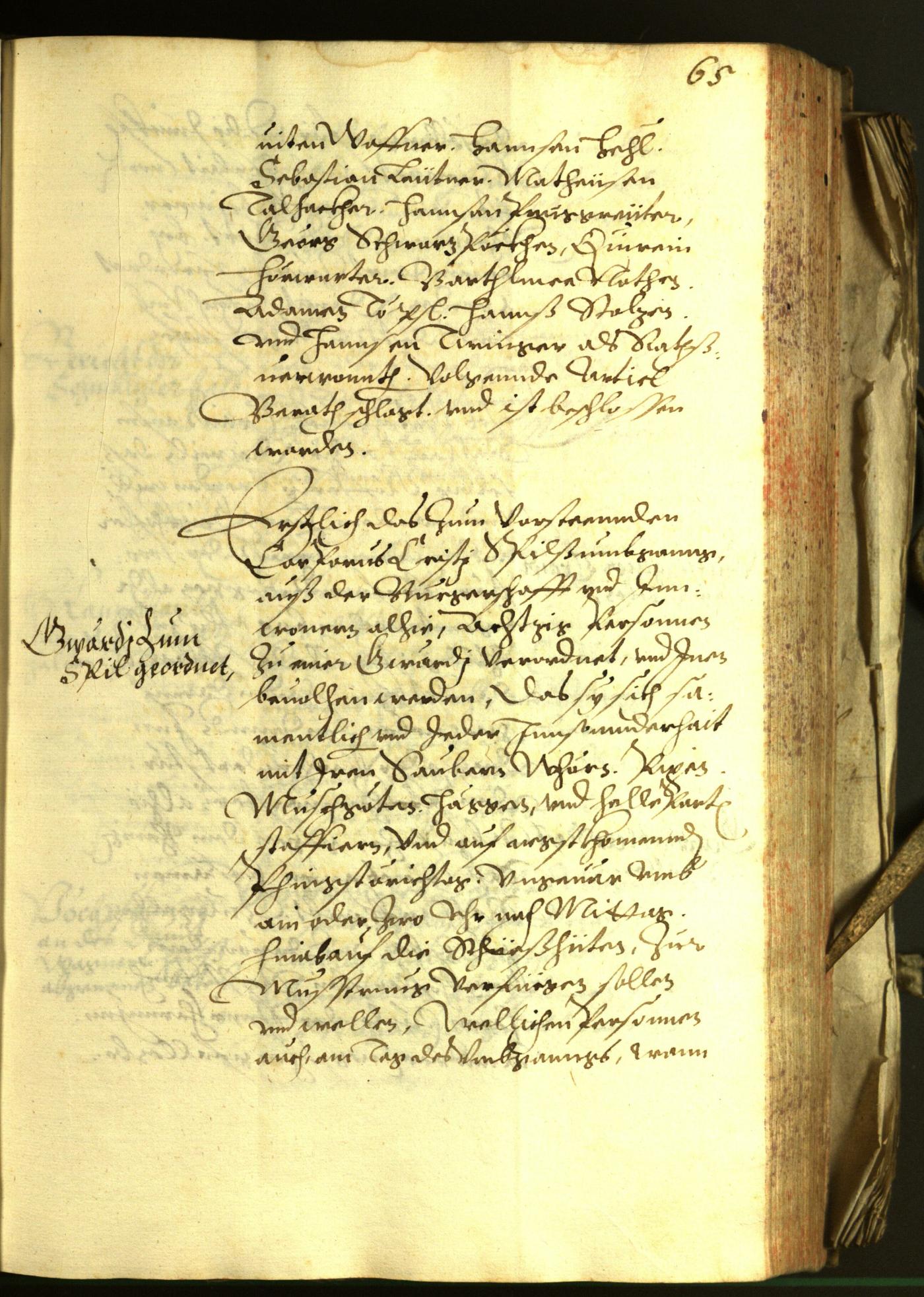 Civic Archives of Bozen-Bolzano - BOhisto Minutes of the council 1602 