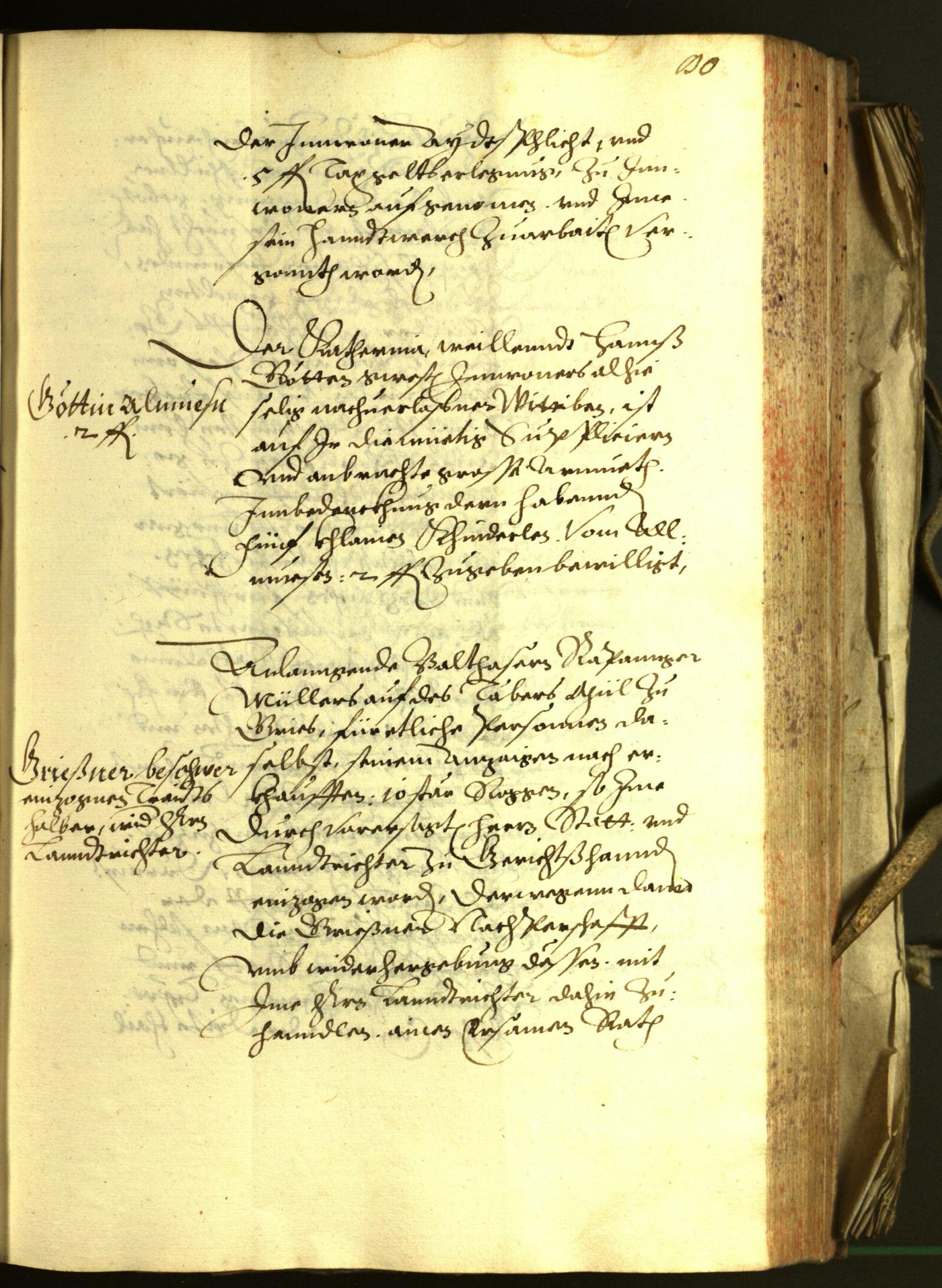 Stadtarchiv Bozen - BOhisto Ratsprotokoll 1602 