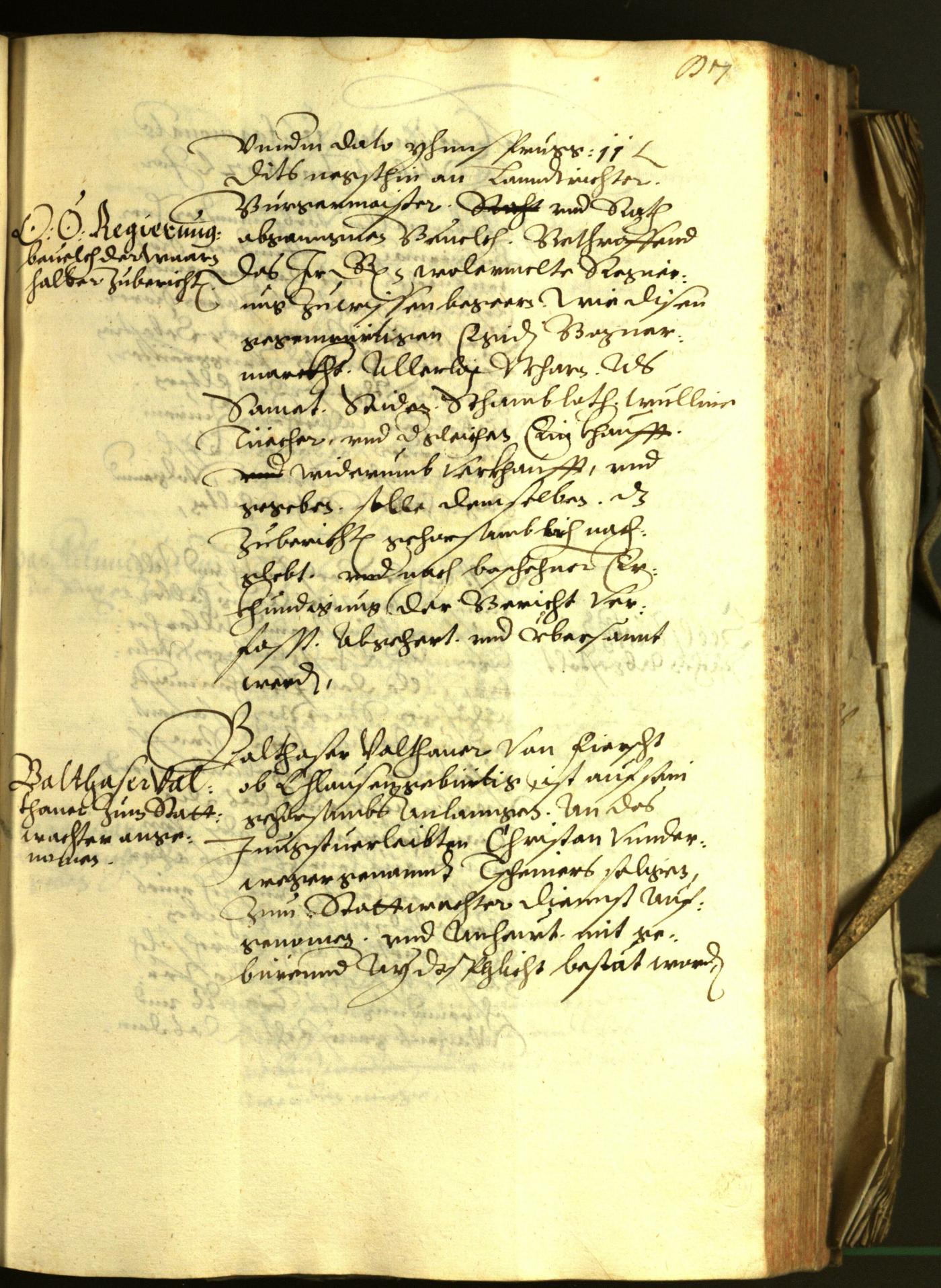 Stadtarchiv Bozen - BOhisto Ratsprotokoll 1602 