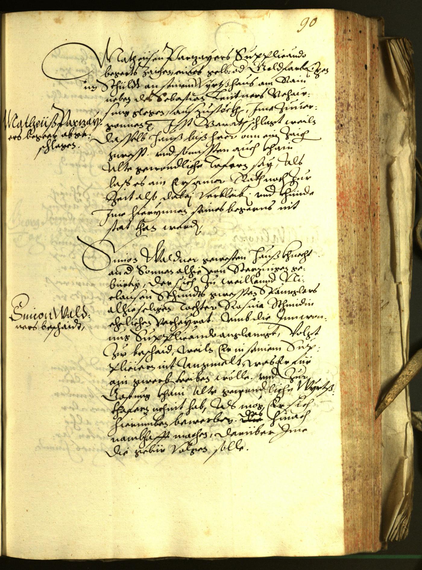 Stadtarchiv Bozen - BOhisto Ratsprotokoll 1602 