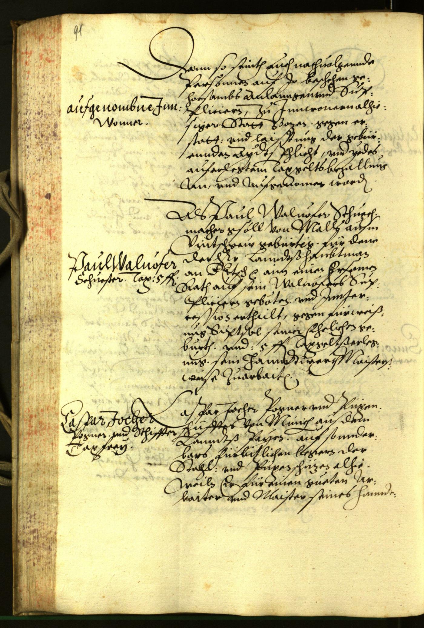 Stadtarchiv Bozen - BOhisto Ratsprotokoll 1602 