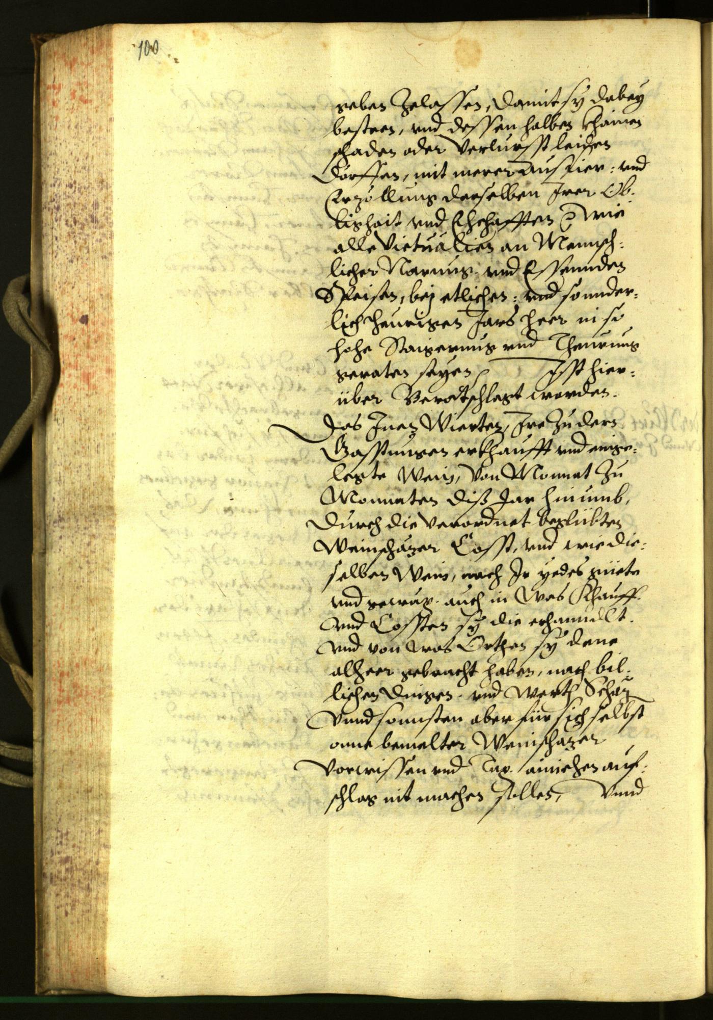 Stadtarchiv Bozen - BOhisto Ratsprotokoll 1602 