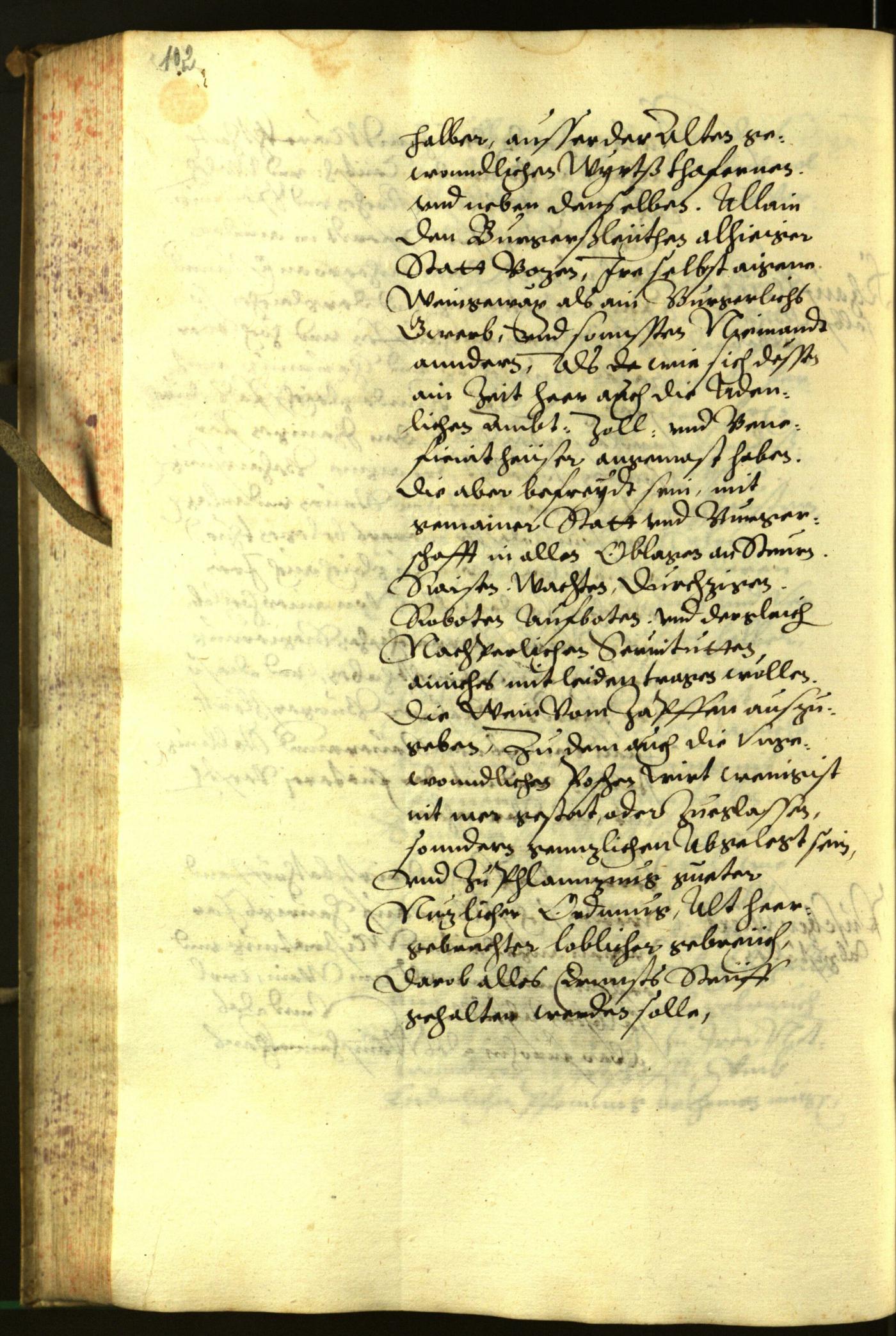 Archivio Storico della Città di Bolzano - BOhisto protocollo consiliare 1602 