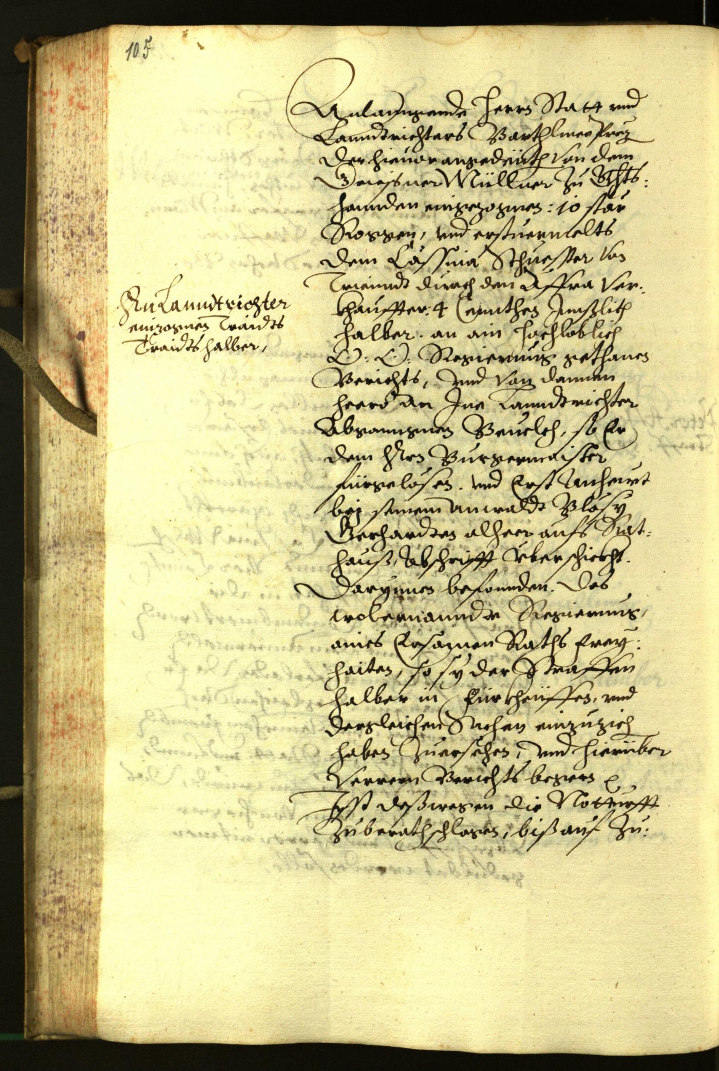 Stadtarchiv Bozen - BOhisto Ratsprotokoll 1602 