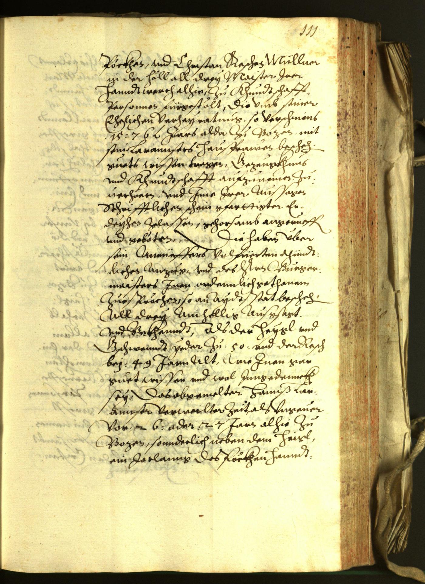 Stadtarchiv Bozen - BOhisto Ratsprotokoll 1602 