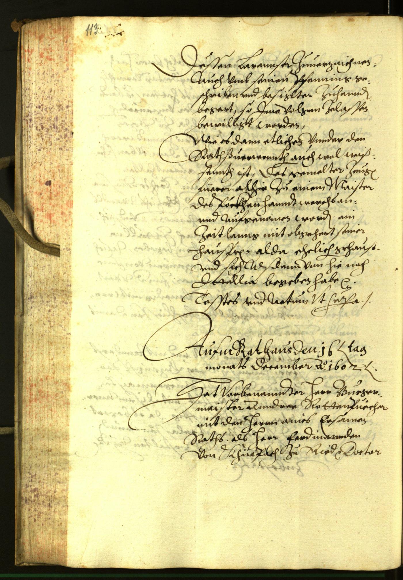 Civic Archives of Bozen-Bolzano - BOhisto Minutes of the council 1602 