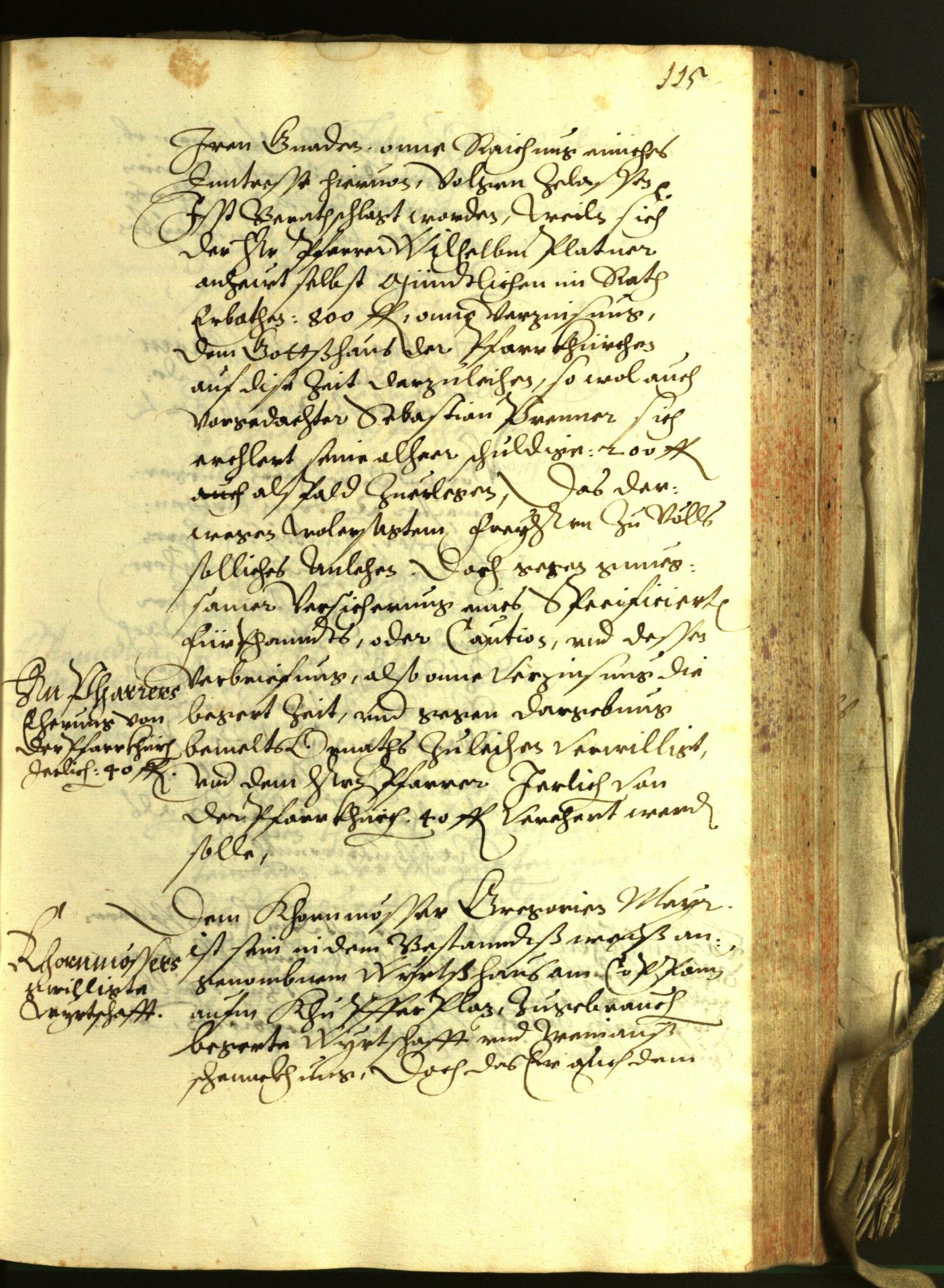 Stadtarchiv Bozen - BOhisto Ratsprotokoll 1602 