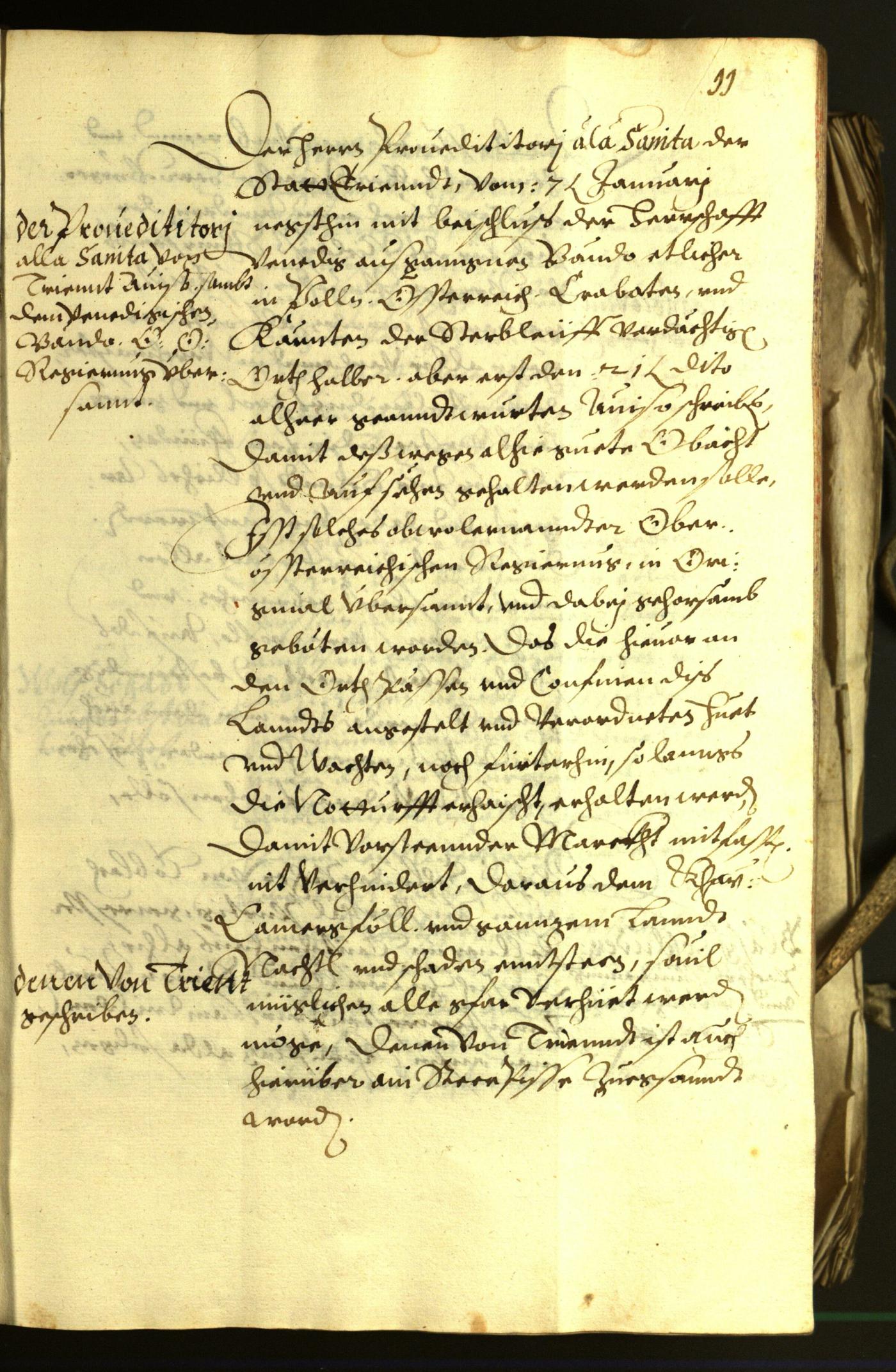Stadtarchiv Bozen - BOhisto Ratsprotokoll 1602 