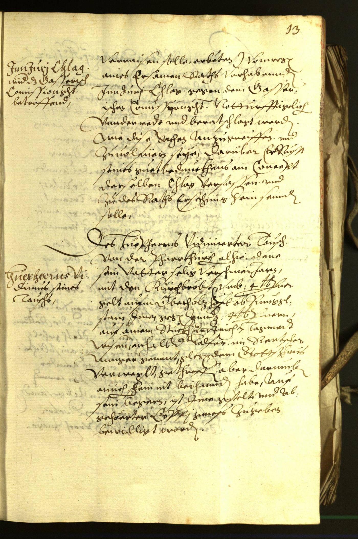 Stadtarchiv Bozen - BOhisto Ratsprotokoll 1602 