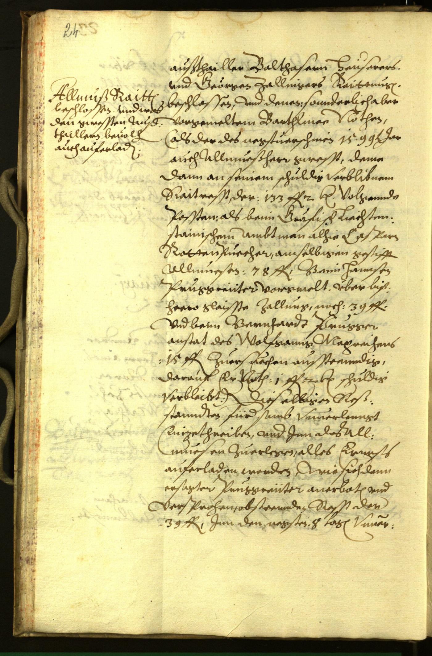 Archivio Storico della Città di Bolzano - BOhisto protocollo consiliare 1602 