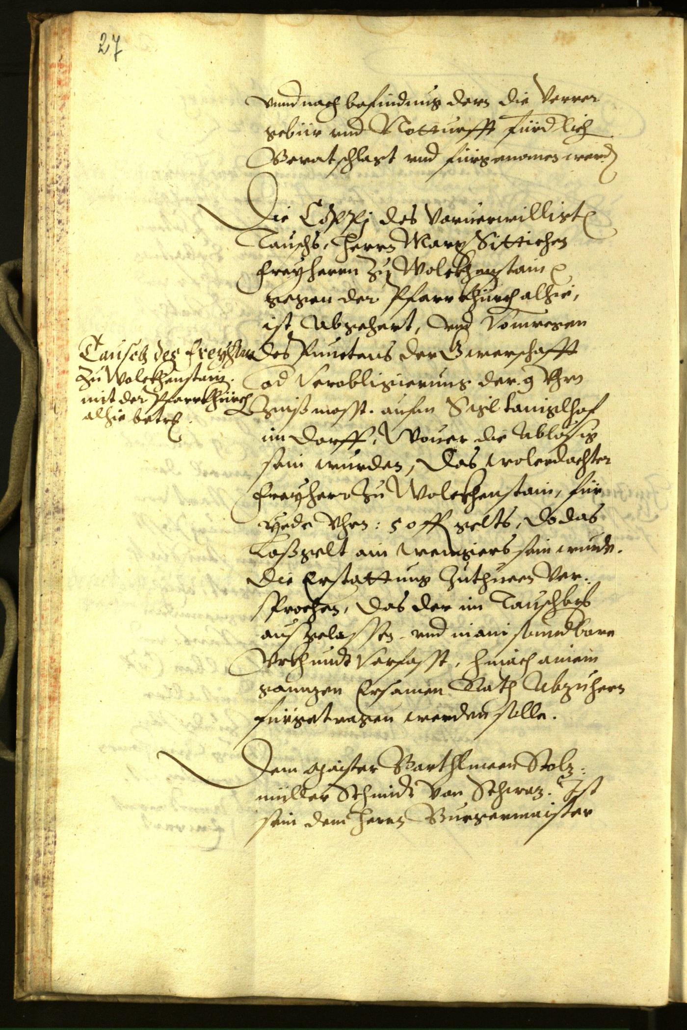 Archivio Storico della Città di Bolzano - BOhisto protocollo consiliare 1602 