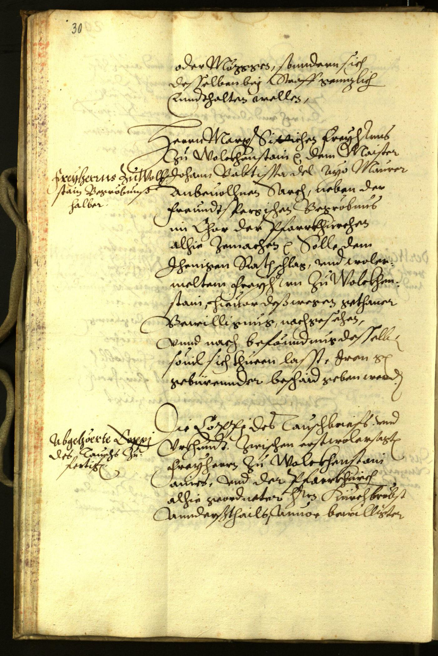 Stadtarchiv Bozen - BOhisto Ratsprotokoll 1602 