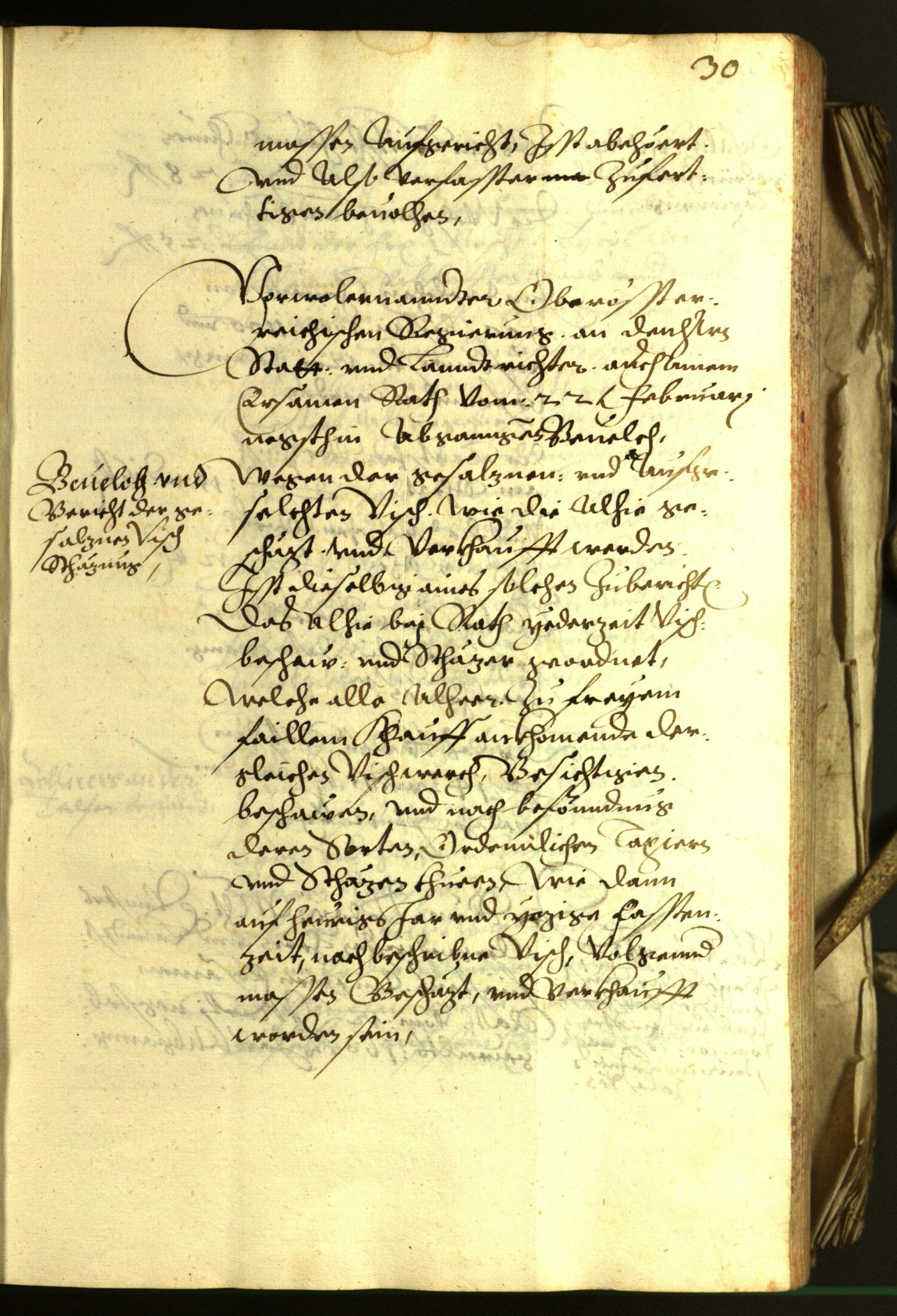 Stadtarchiv Bozen - BOhisto Ratsprotokoll 1602 