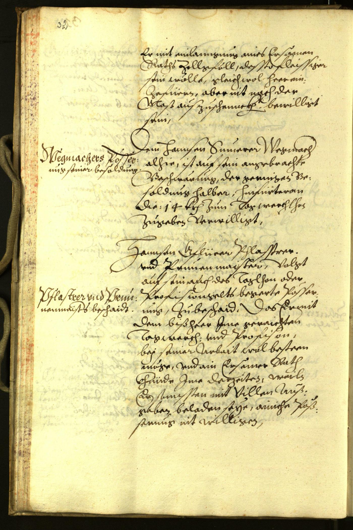 Stadtarchiv Bozen - BOhisto Ratsprotokoll 1602 