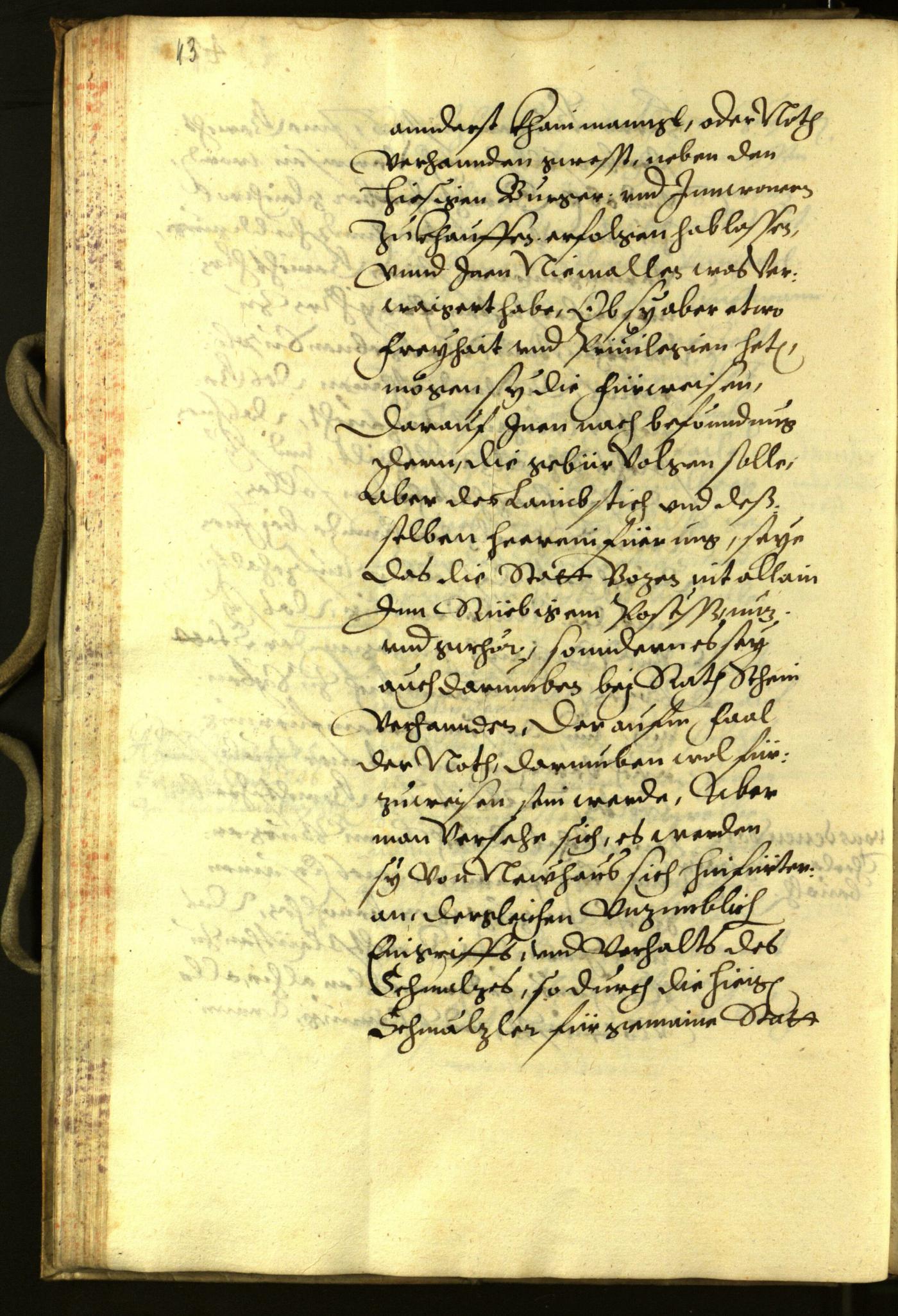 Stadtarchiv Bozen - BOhisto Ratsprotokoll 1602 