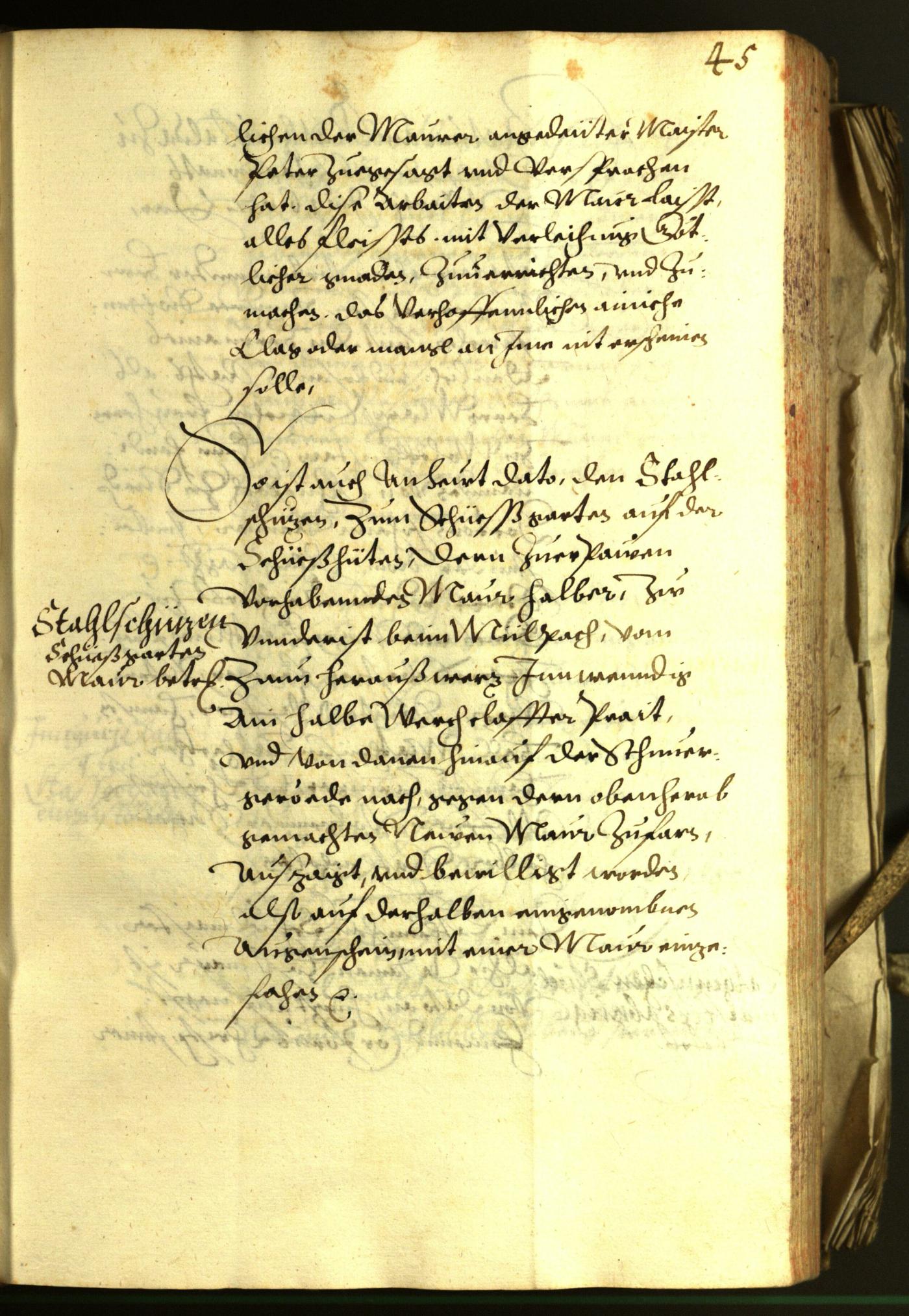 Stadtarchiv Bozen - BOhisto Ratsprotokoll 1602 