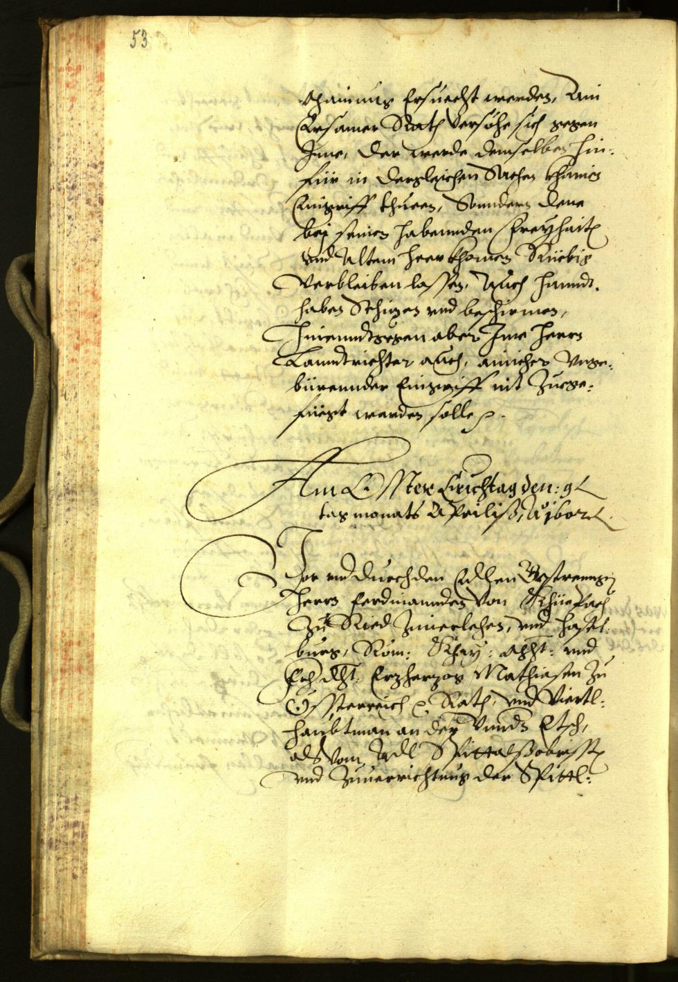 Civic Archives of Bozen-Bolzano - BOhisto Minutes of the council 1602 