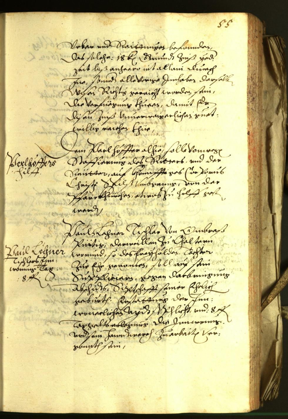 Stadtarchiv Bozen - BOhisto Ratsprotokoll 1602 