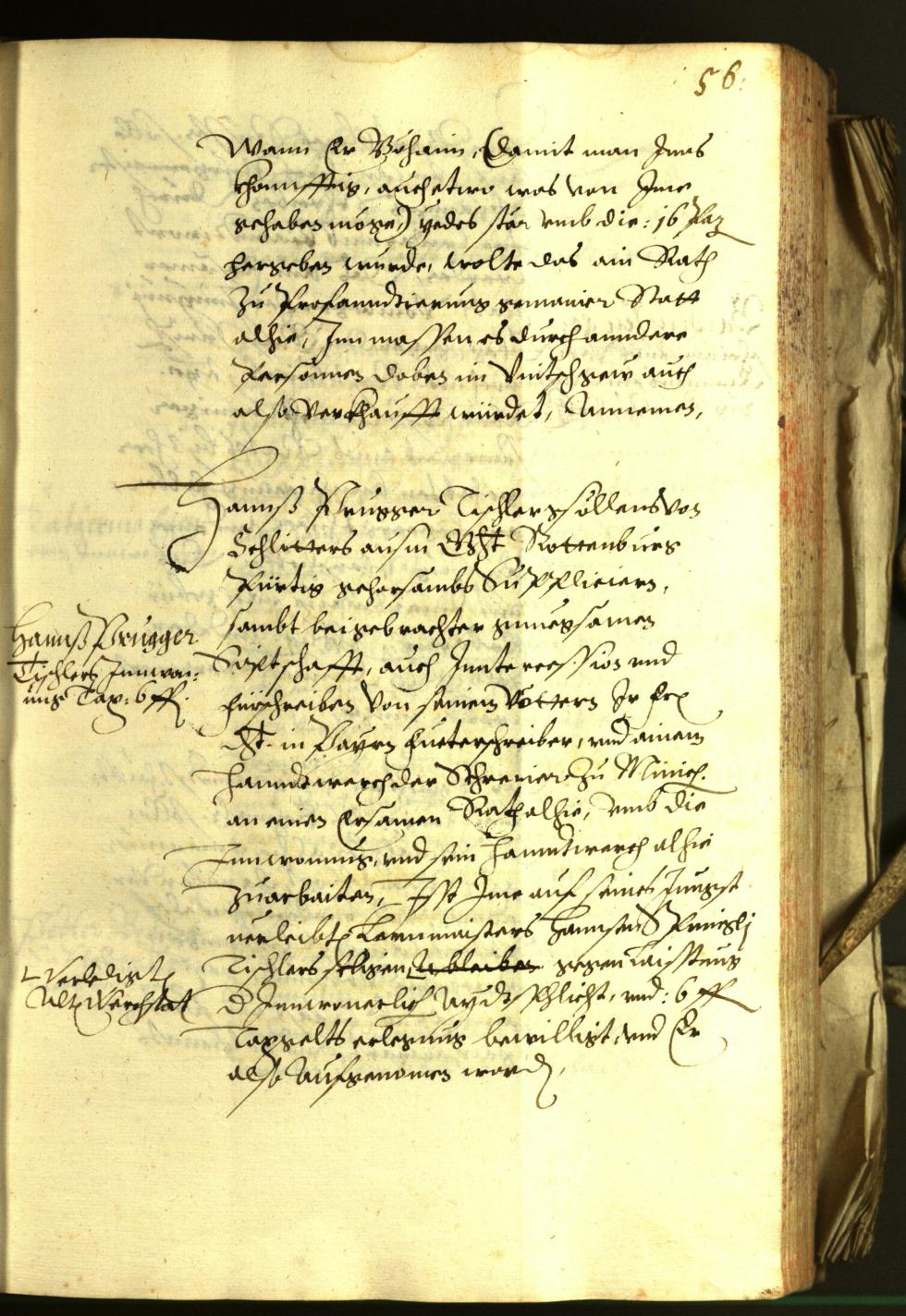 Stadtarchiv Bozen - BOhisto Ratsprotokoll 1602 