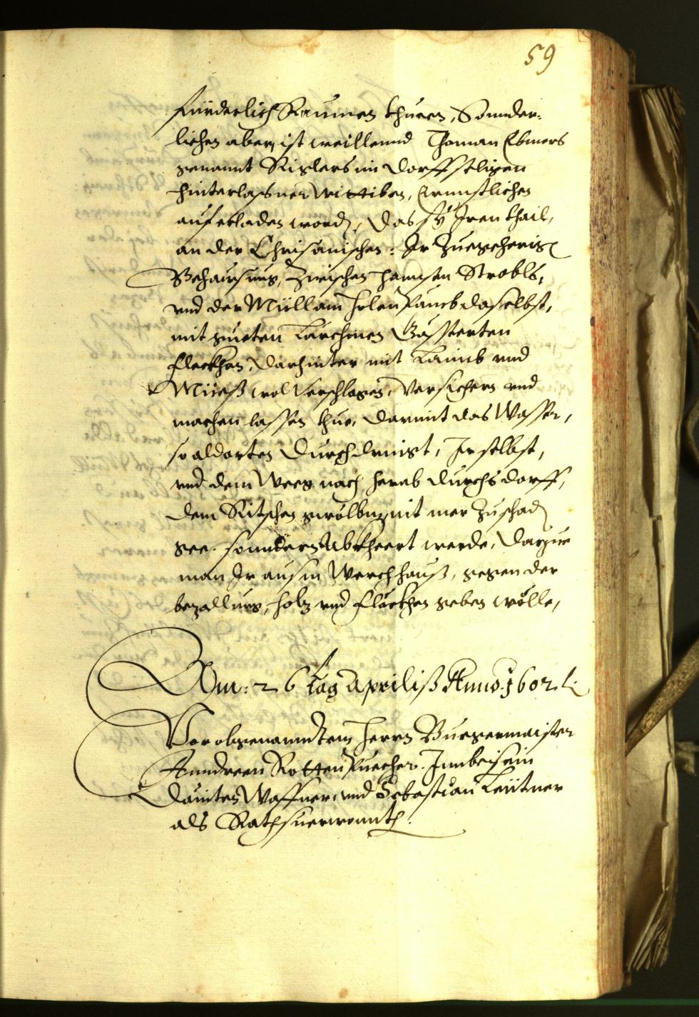 Civic Archives of Bozen-Bolzano - BOhisto Minutes of the council 1602 