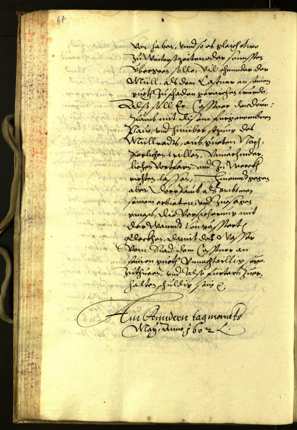 Civic Archives of Bozen-Bolzano - BOhisto Minutes of the council 1602 