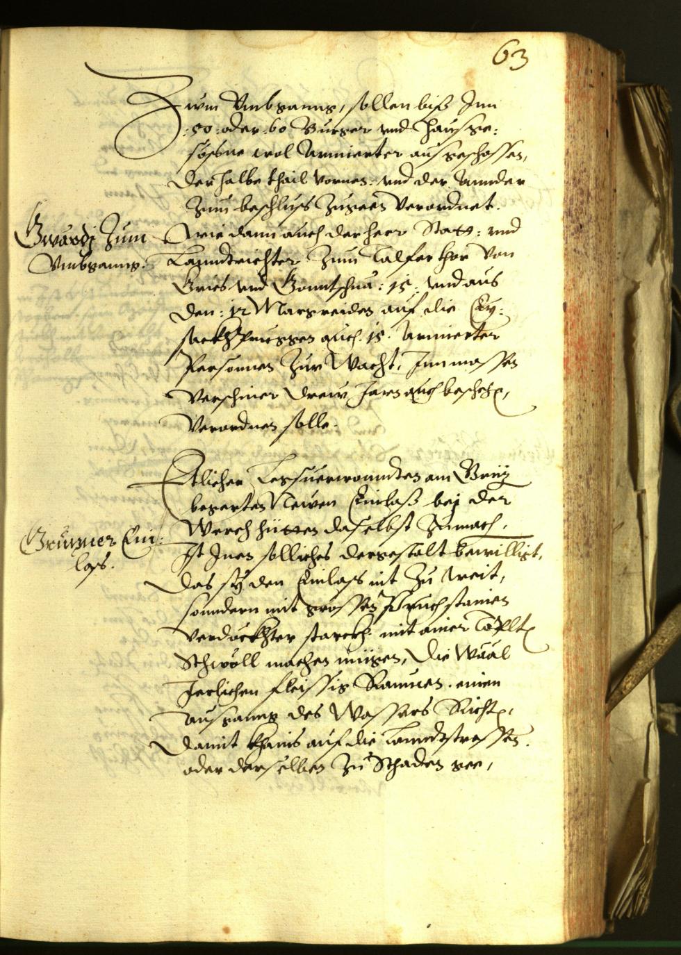 Civic Archives of Bozen-Bolzano - BOhisto Minutes of the council 1602 