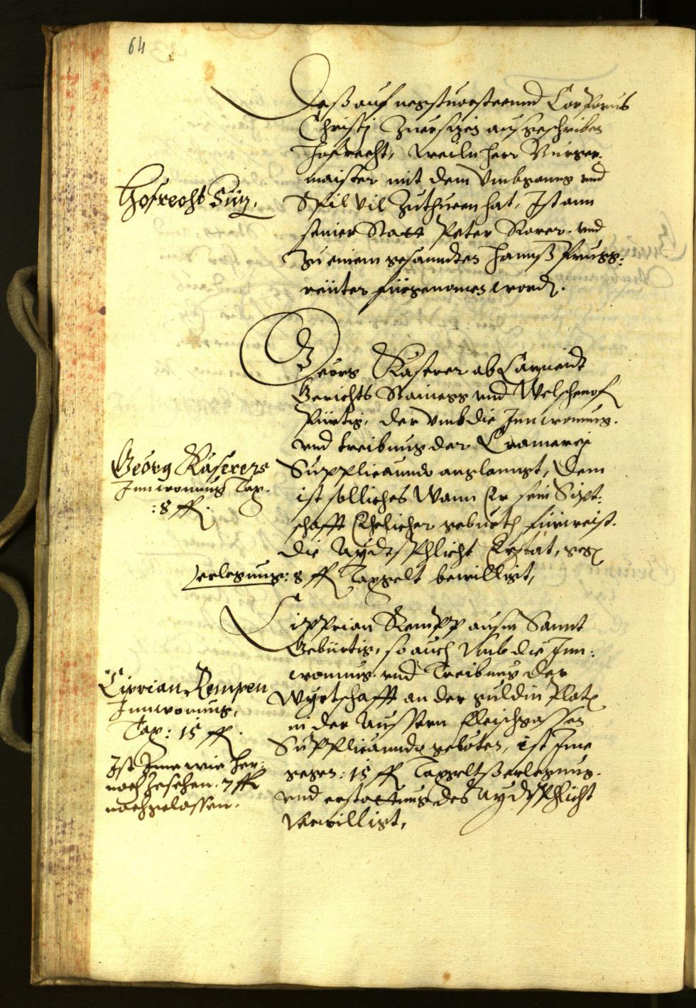 Civic Archives of Bozen-Bolzano - BOhisto Minutes of the council 1602 