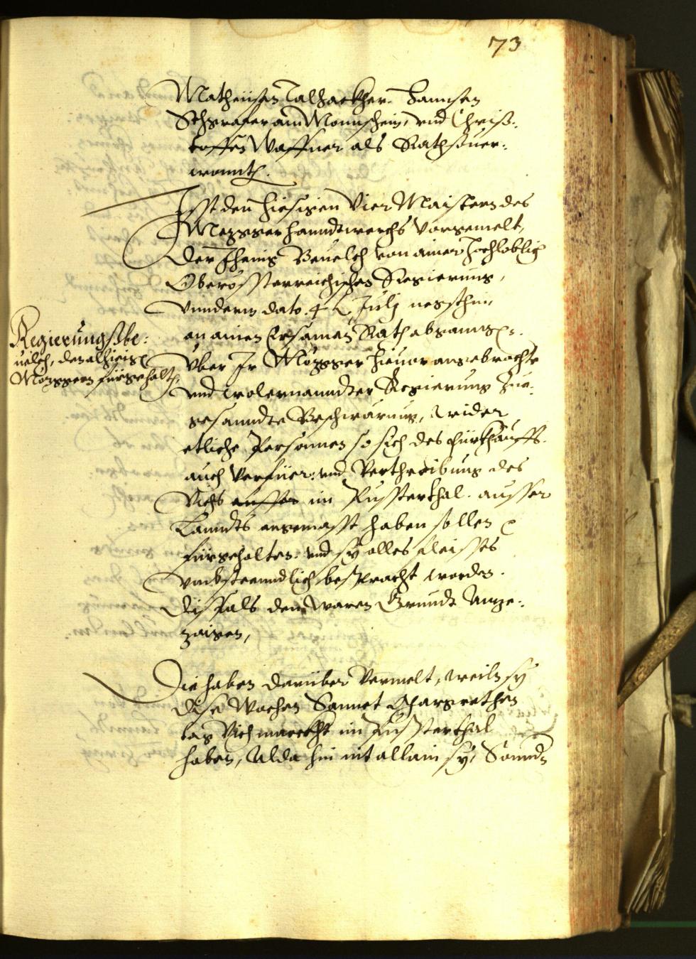 Civic Archives of Bozen-Bolzano - BOhisto Minutes of the council 1602 