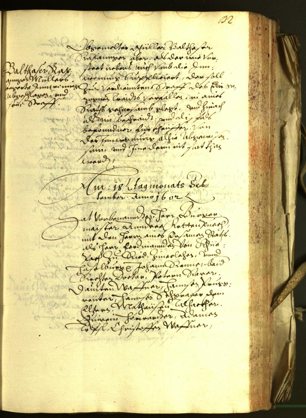 Civic Archives of Bozen-Bolzano - BOhisto Minutes of the council 1602 