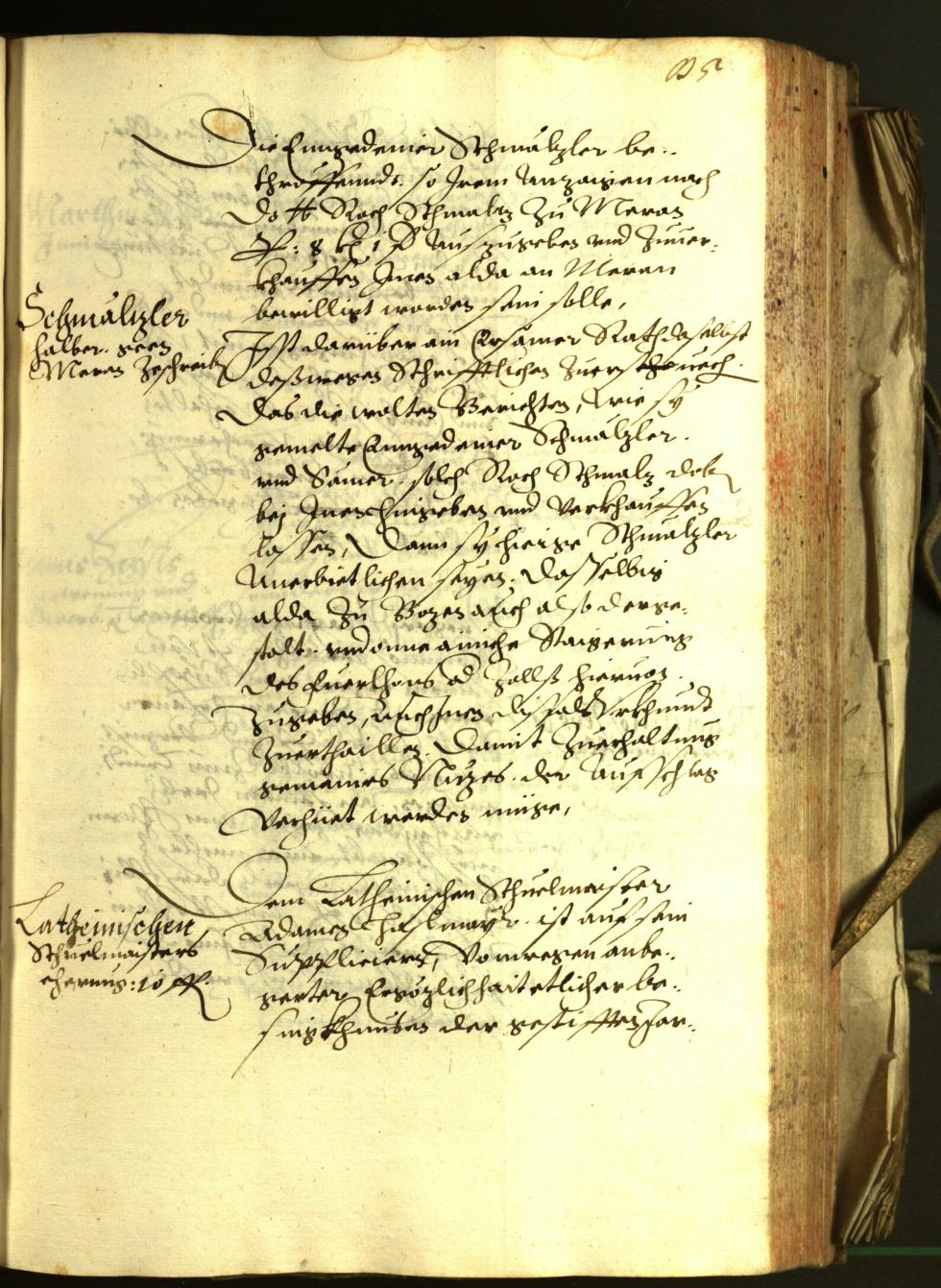 Stadtarchiv Bozen - BOhisto Ratsprotokoll 1602 