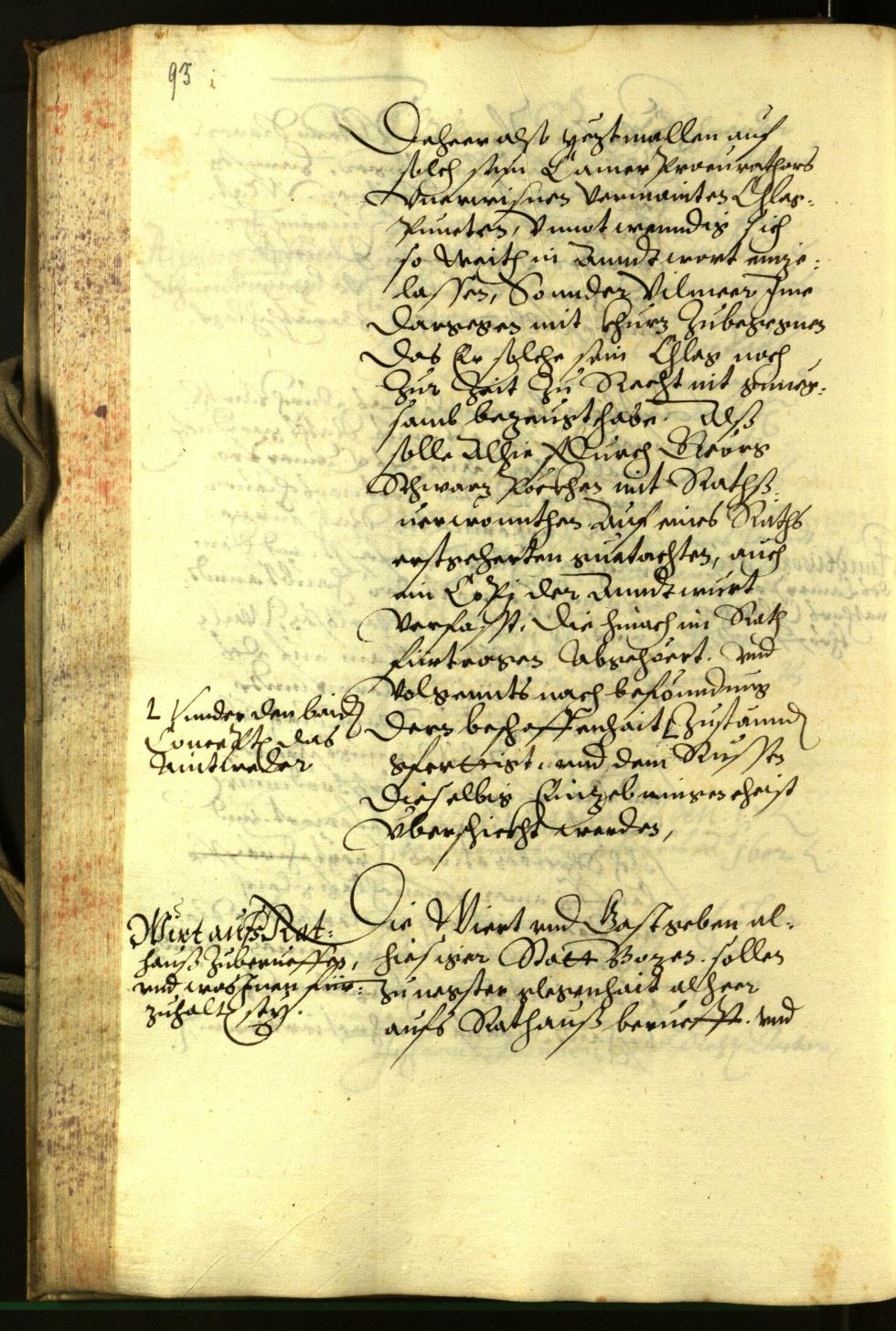 Civic Archives of Bozen-Bolzano - BOhisto Minutes of the council 1602 