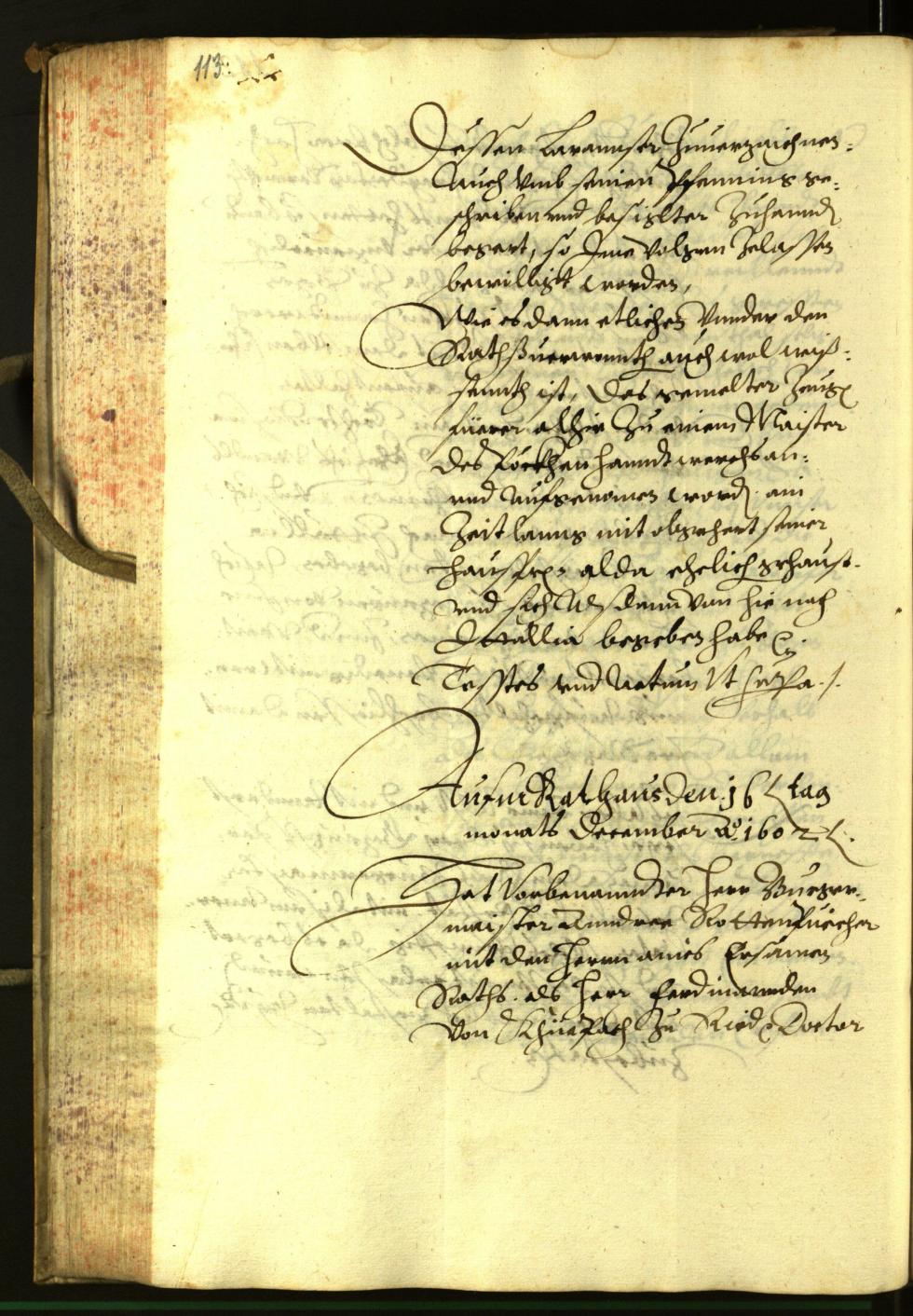 Archivio Storico della Città di Bolzano - BOhisto protocollo consiliare 1602 