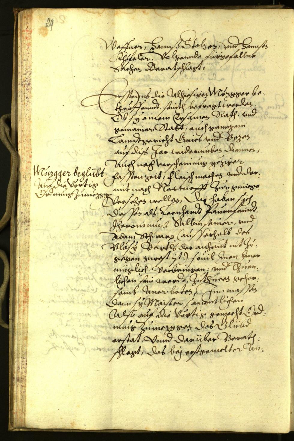 Civic Archives of Bozen-Bolzano - BOhisto Minutes of the council 1602 