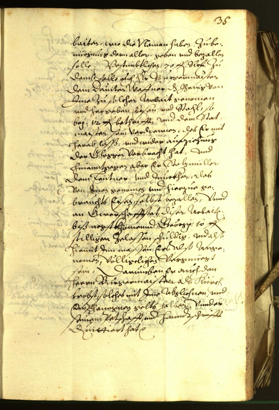 Stadtarchiv Bozen - BOhisto Ratsprotokoll 1602 